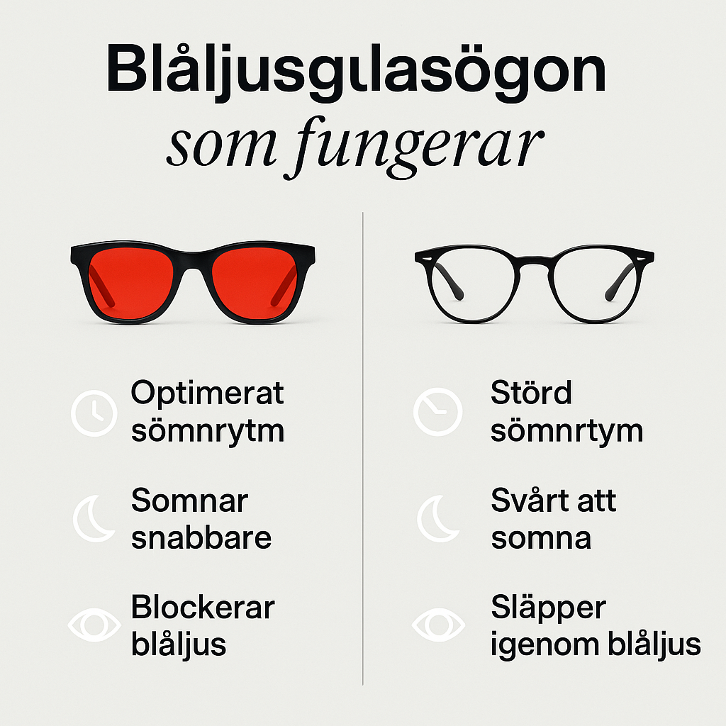 REDGAZE™ - Blå ljus blockerande glasögon